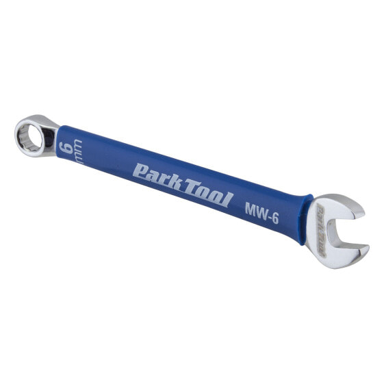 Park Tool MW-6 Metric Wrench, 6mm, Blue/Chrome