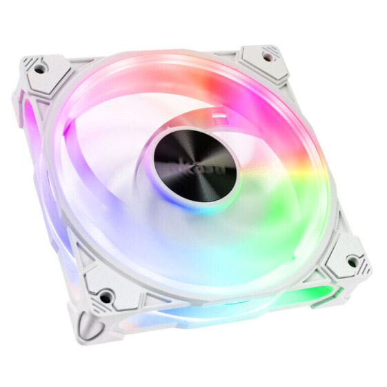 Akasa SOHO AR Addressable-RGB Lüfter, weiß - 120mm