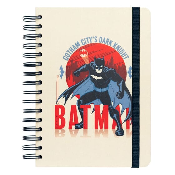 Блокнот для школьников DC COMICS Batman A5 линейка