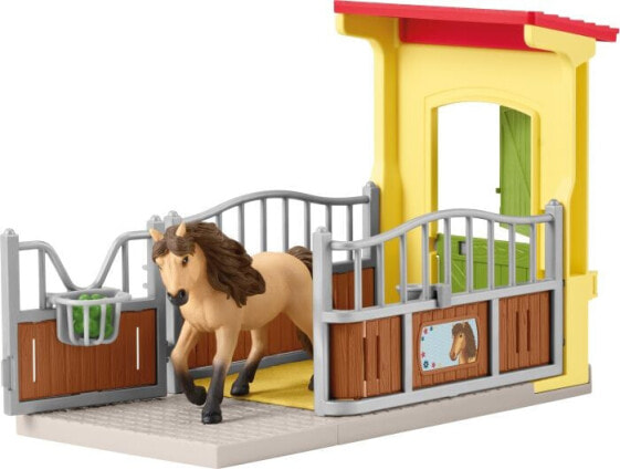 Игровой набор Schleich Pony box with Icelandic horse stallion Farm World (Мир фермы)