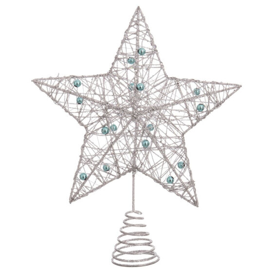 Christmas star Silver Metal 20 x 5 x 25 cm