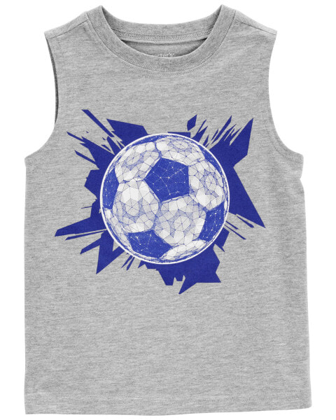 Baby Soccer Graphic Tank 12M