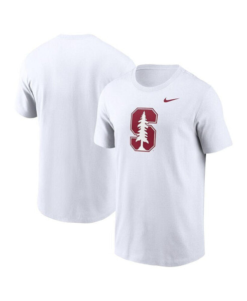 Men's White Stanford Cardinal Primetime Evergreen Logo T-Shirt