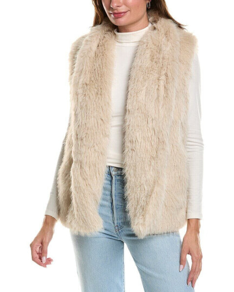 Johnny Was Fuzzy Vest Women's