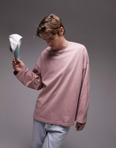 Блузка man Dusty Rose Oversized