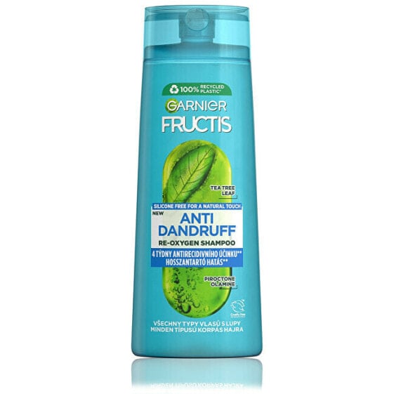 Шампунь против перхоти GARNIER Fructis для всех типов волос с перхотью (Shampoo Re-Oxygen)