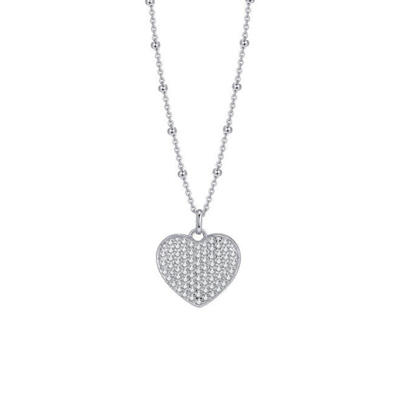 Romantic silver necklace Storie RZC048 (chain, pendant)