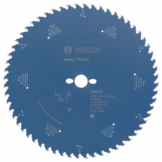 Bosch Kreissägeblatt Expert for Wood 355 x 30 x 3,0 mm, 60