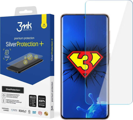Защитная пленка для Samsung Galaxy S21 FE 3mk Silver Protect+ 7H