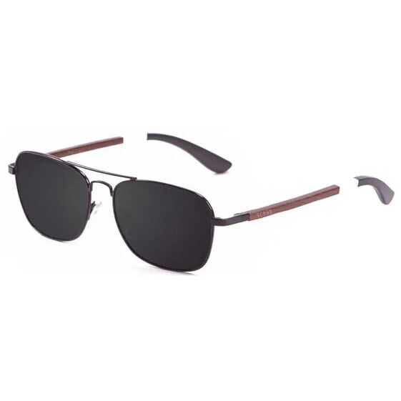 OCEAN SUNGLASSES Sorrento Wood Polarized Sunglasses