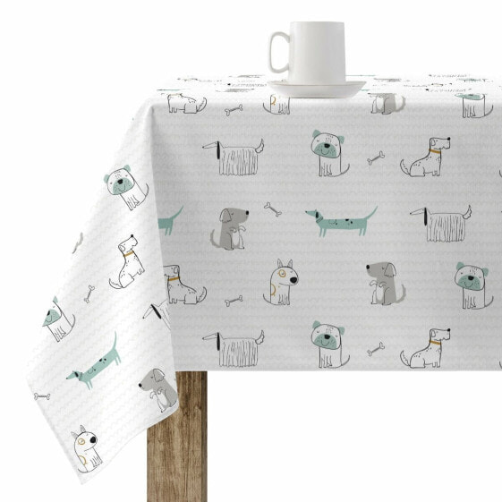 Stain-proof tablecloth Belum Huali 200 x 140 cm Dog