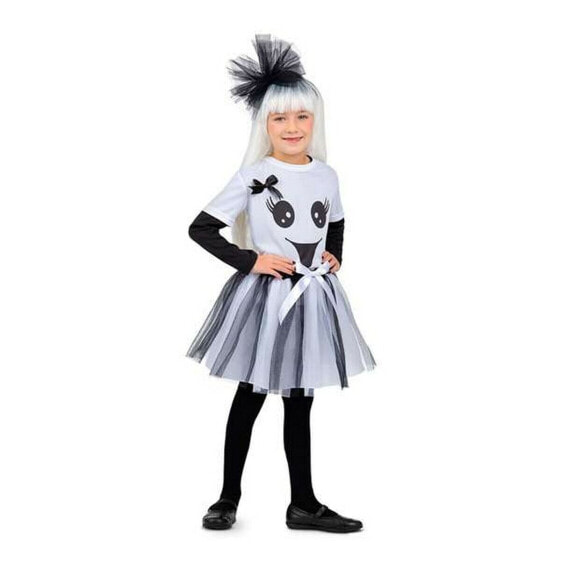 Costume for Children My Other Me Ghost Tutu Grey (3 Pieces)