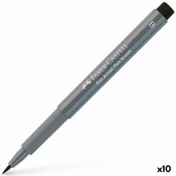 Ручки Фетра Faber-Castell Pitt Artist IV черные (10 штук)