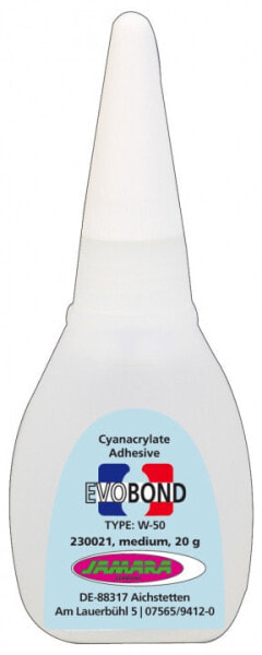 JAMARA 230021 - Cyanacrylat-Klebstoff - Röhre - 20 ml