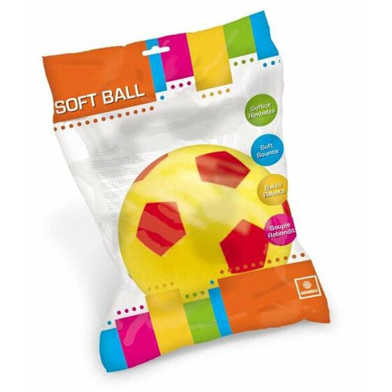 Мяч Unice Toys Жёлтый Красный Ø 14 cm PVC