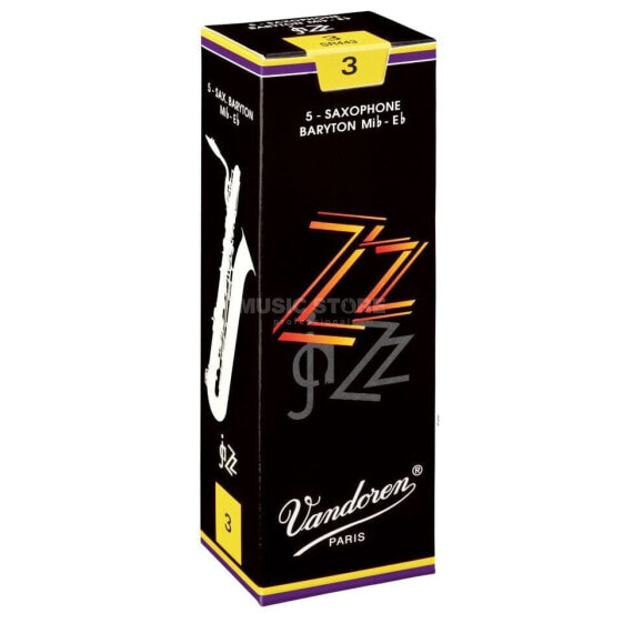 Vandoren ZZ Baritone Sax Reeds 2.0 Box of 5