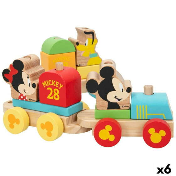 Игрушка конструктор Disney Поезда 14 штук (6 штук)