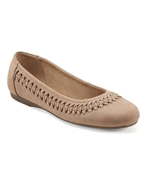 Women's Jett Woven Round Toe Slip-on Dress Flats