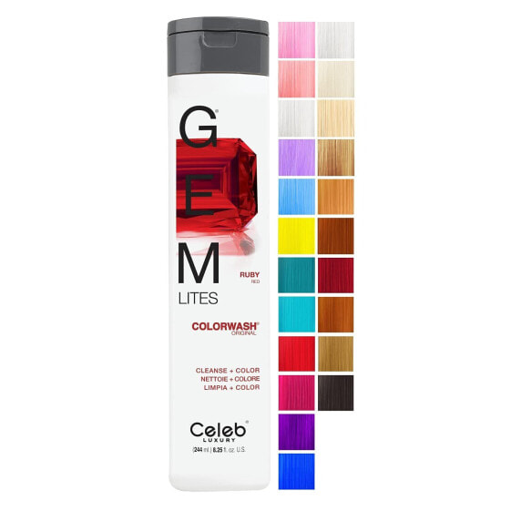 Celeb Luxury Colorwash Color Depositing Shampoo - Color Refresher Vegan Hair ...