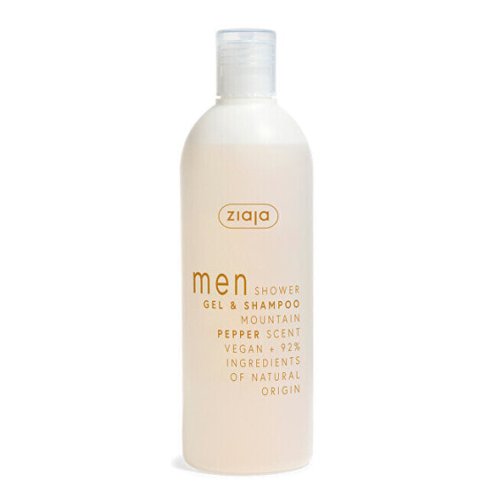 Sprchový gel a šampon Mountain Pepper Men (Gel & Shampoo) 400 ml