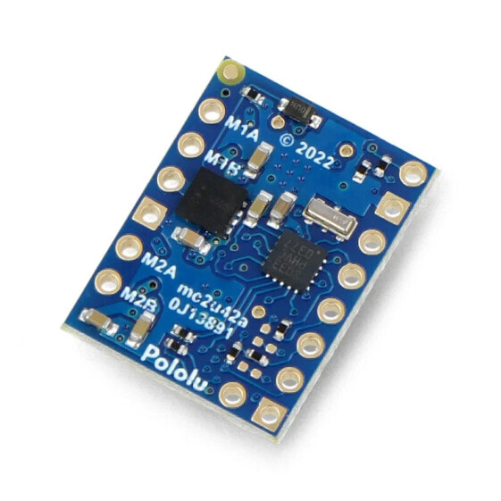 M2U256 - two-channel motor controller 48V/1,8A - UART interface - Pololu 5067