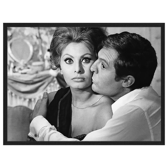 Bild Sophia Loren & Marcelo Mastroianni