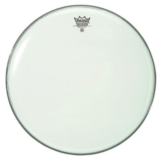 Remo 16" Ambassador Smooth White