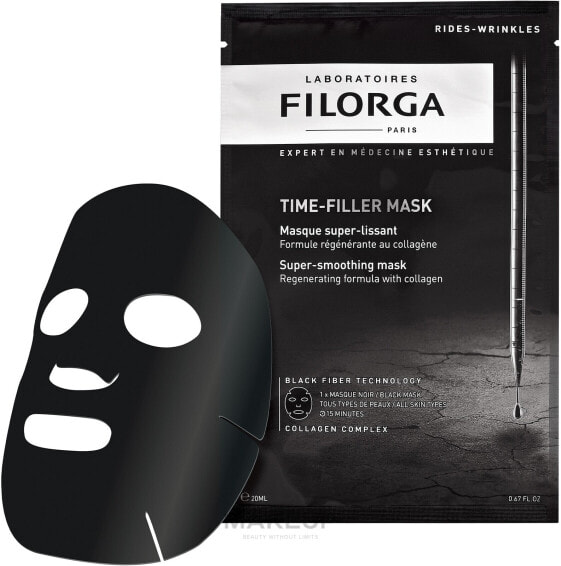 Regenerierende Anti-Aging Tuchmaske mit Kollagen - Filorga Time-Filler Mask 20 ml