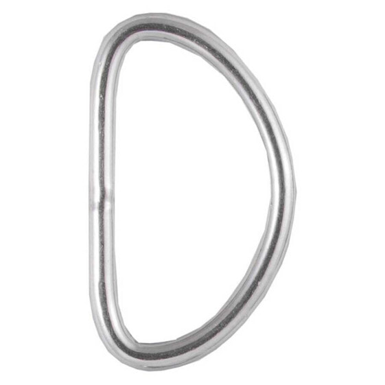 DIVE RITE Low Profile Steel Inox 5 cm D-Ring 10 Units