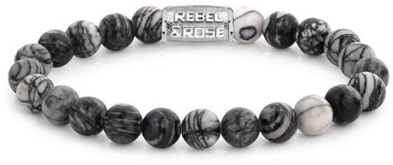 Браслет Rebel & Rose Black Wolf RR-80032-S.