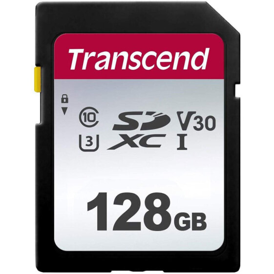 TRANSCEND 300S SD Class 10 128GB memory card