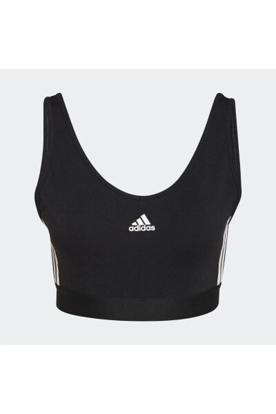 Топ спортивный Adidas Essentials 3 полоски