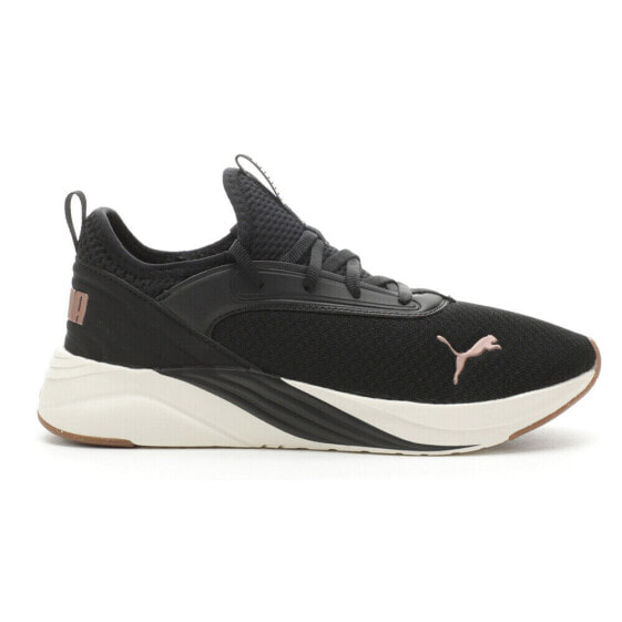 Puma Softride Ruby Luxe Better Lace Up Womens Black Sneakers Casual Shoes 37764