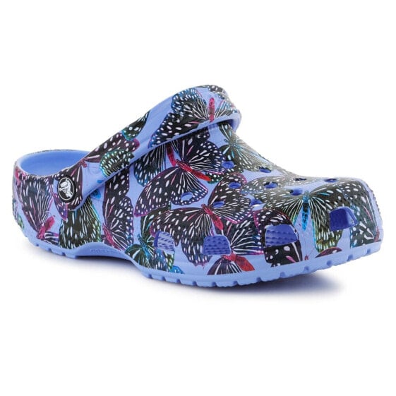 Сабо Crocs Classic Clog Butterfly Moon