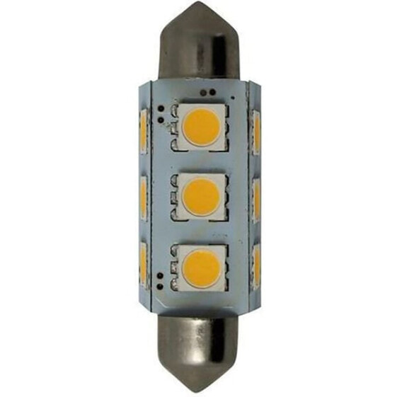 Лампа LED холодного света GOLDENSHIP 1W 10-30V Festoon 12 SMD 3528