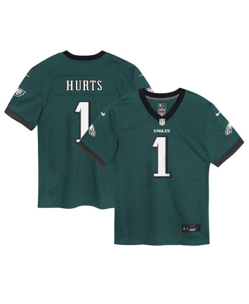 Футболка для малышей Outerstuff Nike Jalen Hurts Зеленая Филадельфия Игровая Jersey