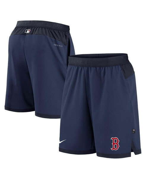 Men's Navy Boston Red Sox Authentic Collection Flex Vent Performance Shorts