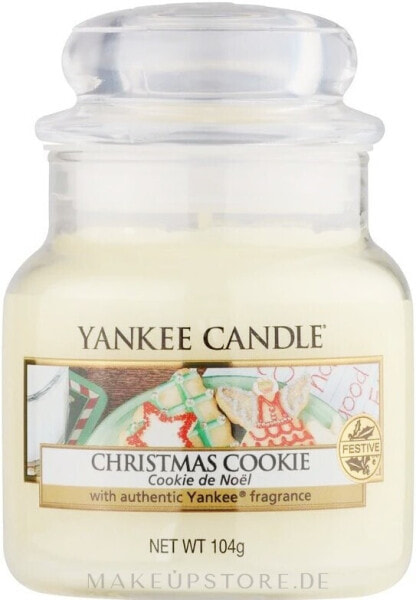 Duftkerze im Glas Christmas Cookie - Yankee Candle Christmas Cookie Jar 104 g