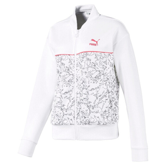 [595216-02] Womens Puma CLASSICS TRACK JACKET AOP