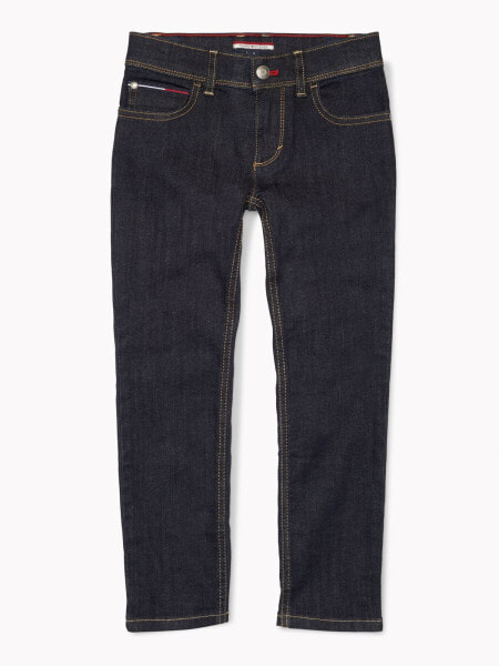 Бриджи для малышей Tommy Hilfiger - Узкие прямые джинсы для детей