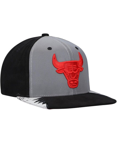 Men's Silver and Gray Chicago Bulls Day 5 Snapback Hat
