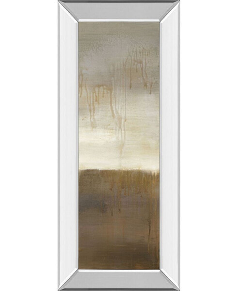 September Fog Descending by Heather Ross Mirrored Framed Print Wall Art - 18" x 42"