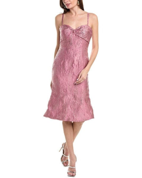 Rene Ruiz Brocade Cocktail Dress Women's