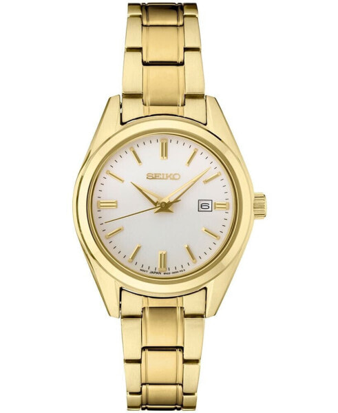 Women's Essentials Gold-Tone Stainless Steel Bracelet Watch 29.8mm