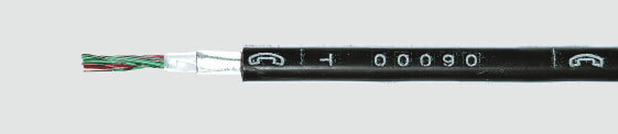 Helukabel 34130, Low voltage cable, Black, Cooper, 0.8 mm², 20 kg/km, -20 - 70 °C