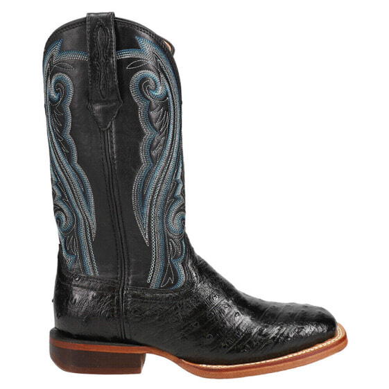 Durango Premium Exotic Full Quill Ostrich Round Toe Cowboy Womens Size 9.5 M Dr