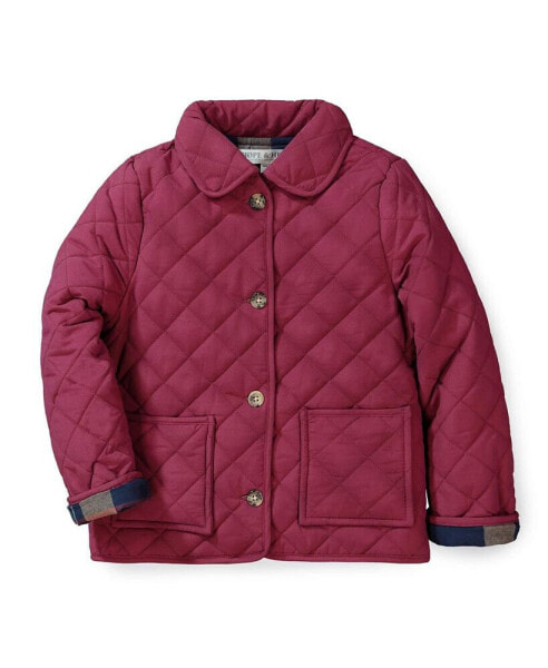 Girls Quilted Barn Jacket