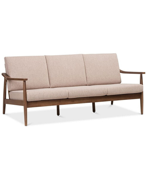 Ambelin 72" Faux Leather Sofa