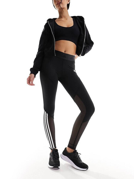 adidas Training Hyperglam leggings in black