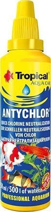 Аквариумная химия Tropical Antychlor butelka 30 мл